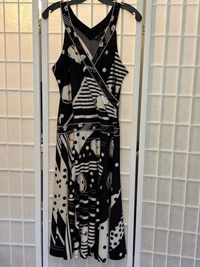 Black And White Bcbgmaxazria Vintage Dress for Sale up to 90% Off: Poshmark